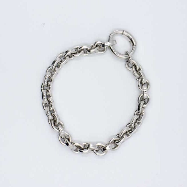 Pesavento Elegance Rolo Rhodium Bracelet WELGD022