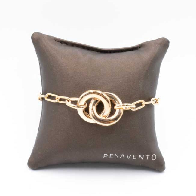 Pesavento Elegance Incrocio Pink Bracelet WELGD042