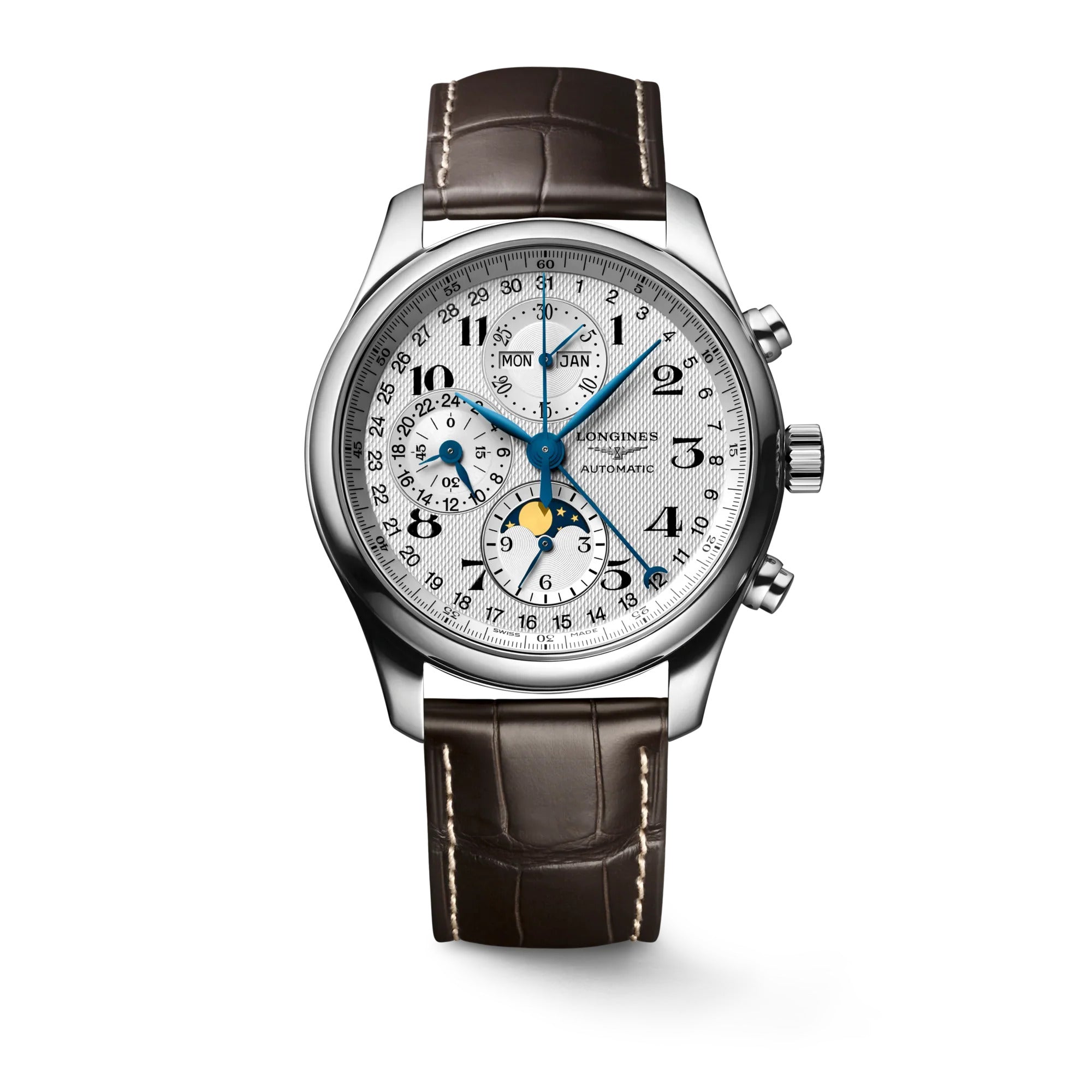 Longines Master Collection 42mm Chronograph With Moon Phase L27734783