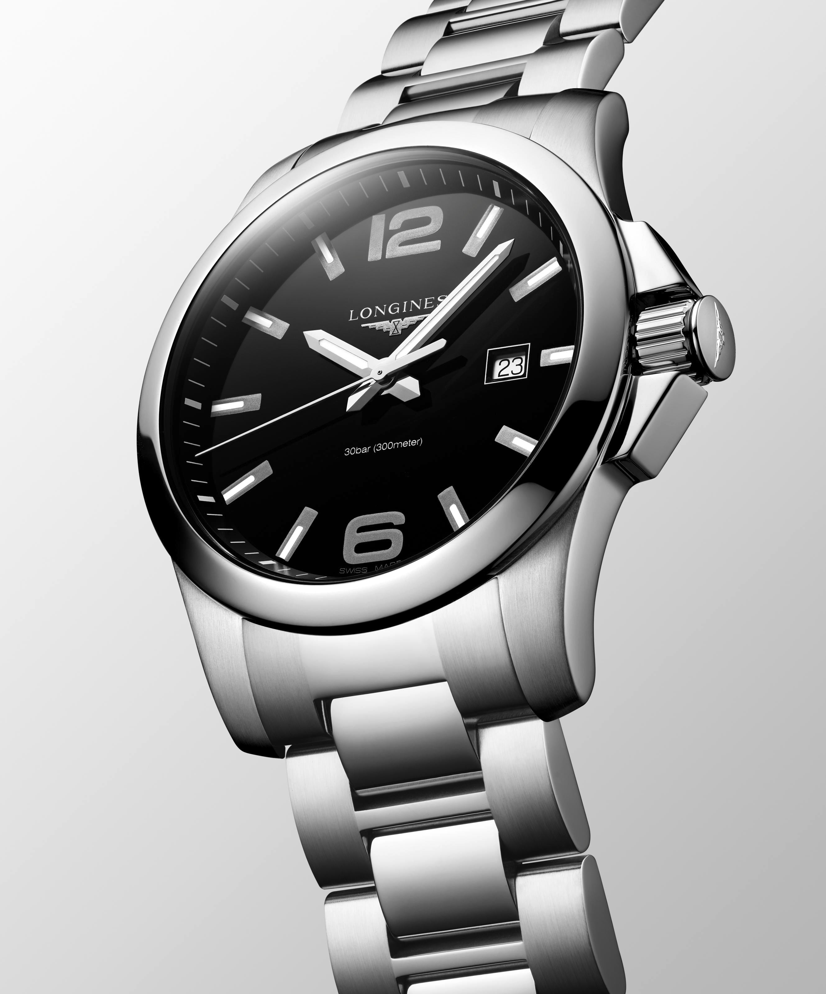 Longines Conquest 43mm Stainless Steel L37604566