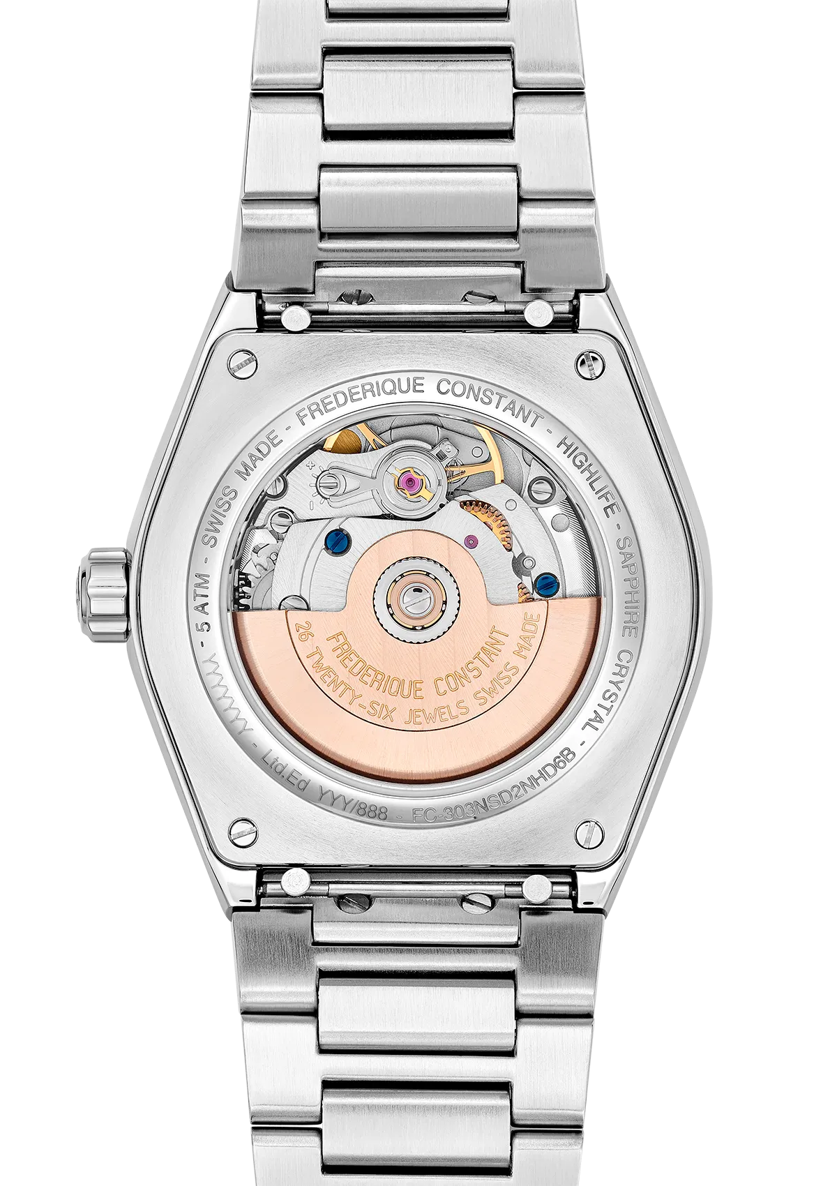 Frederique Constant Ladies Automatic Sparkling FC-303NSD2NHD6B