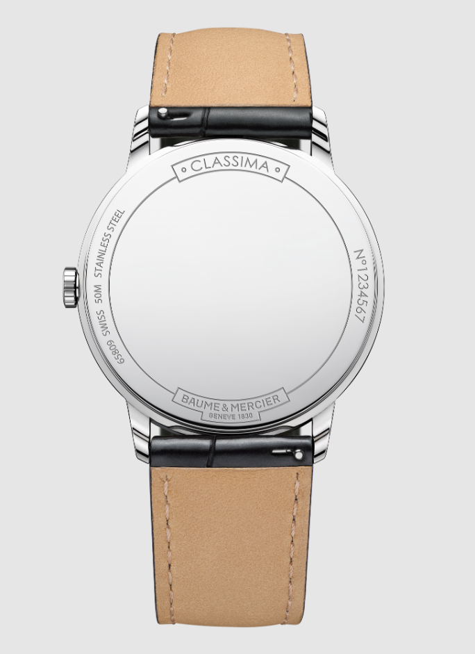 Classima 10324 Watch for men | Check Prices on Baume & Mercier Back