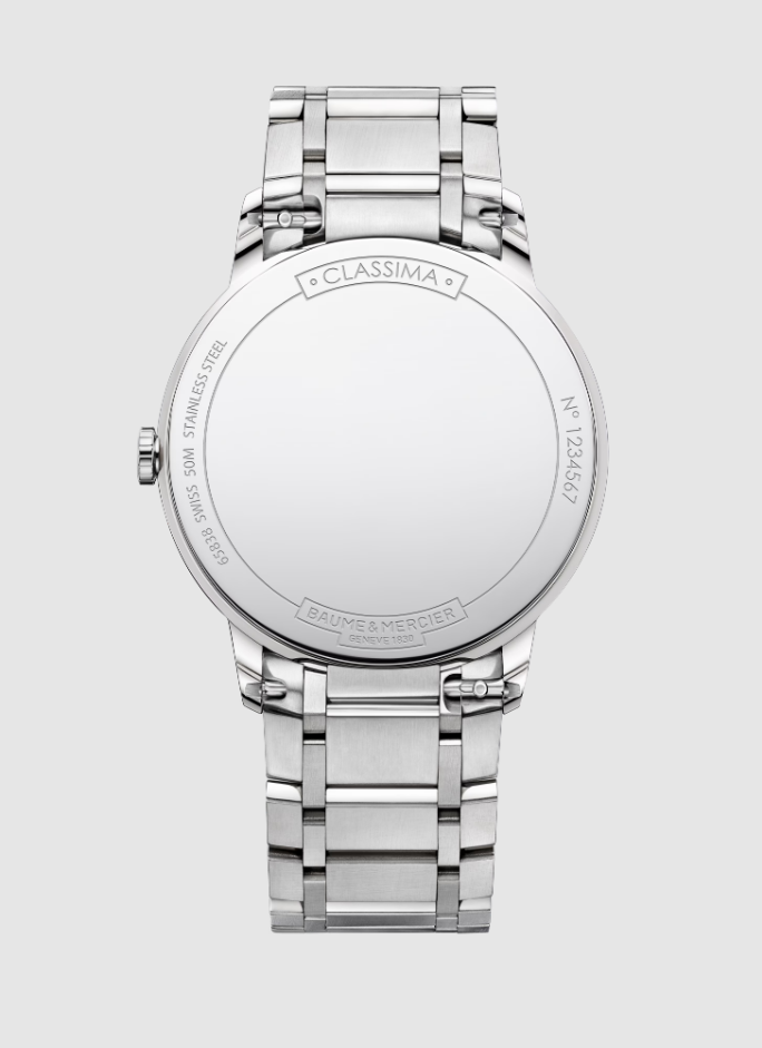 Classima 10526 Watch for men | Check Prices on Baume & Mercier Back