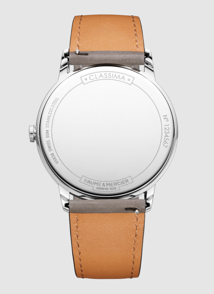 Classima 10607 Watch for men | Check Prices on Baume & Mercier Back