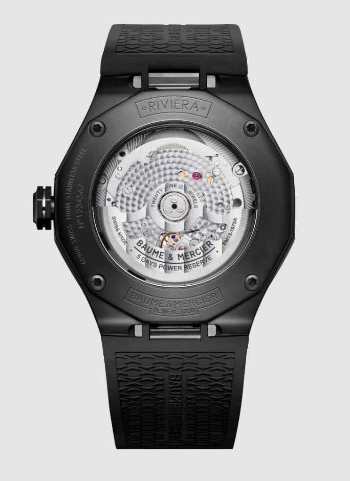 Riviera 10617 Watch for men | Check Prices on Baume & Mercier Back