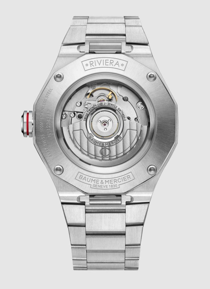 Riviera 10658 Watch for men | Check Prices on Baume & Mercier Back