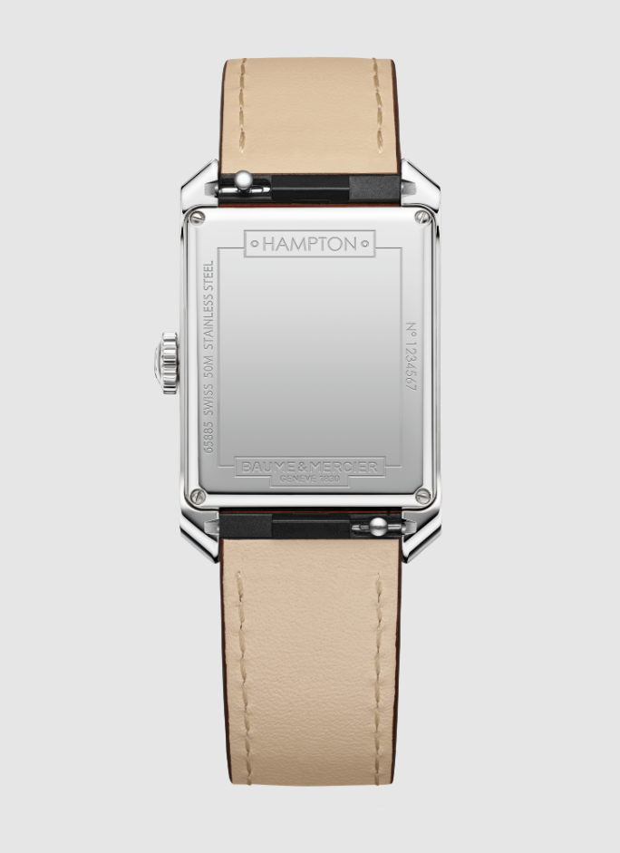 Hampton 10670 Watch for men | Check Prices on Baume & Mercier Back