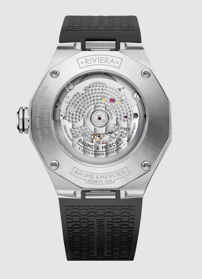 Riviera 10681 Watch for men | Check Prices on Baume & Mercier Back