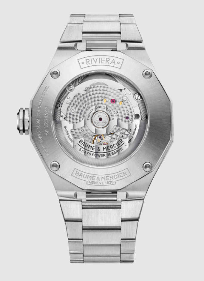 Riviera 10682 Watch for men | Check Prices on Baume & Mercier Back