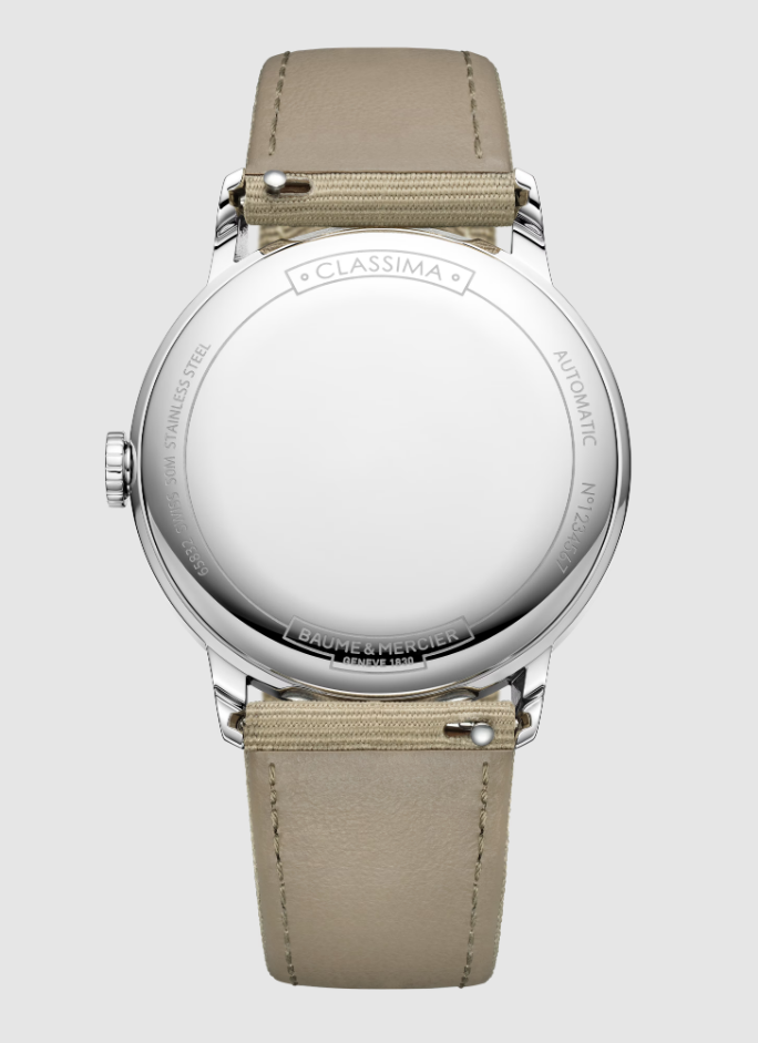 Classima 10695 Watch for men | Check Prices on Baume & Mercier Back