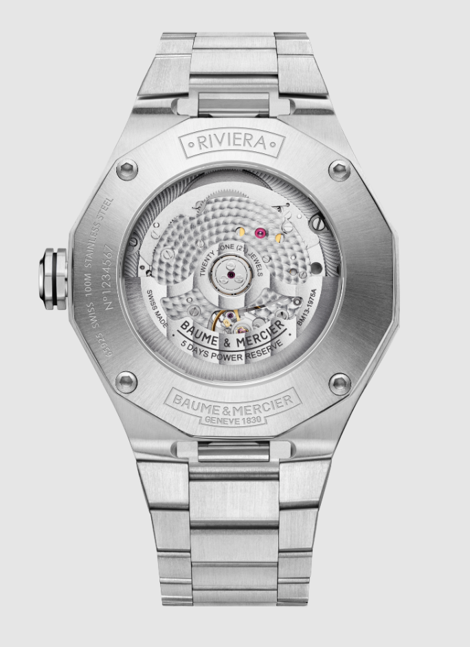 Riviera 10702 Watch for men | Check Prices on Baume & Mercier Back
