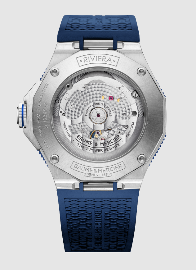 Riviera 10716 Watch for men | Check Prices on Baume & Mercier Back