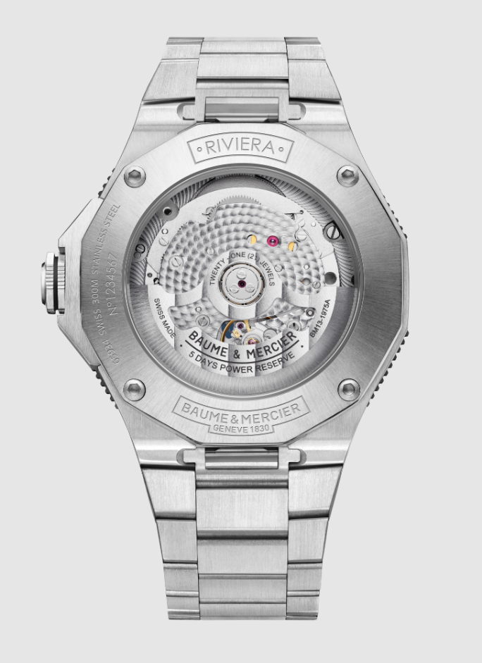 Riviera 10717 Watch for men | Check Prices on Baume & Mercier Back