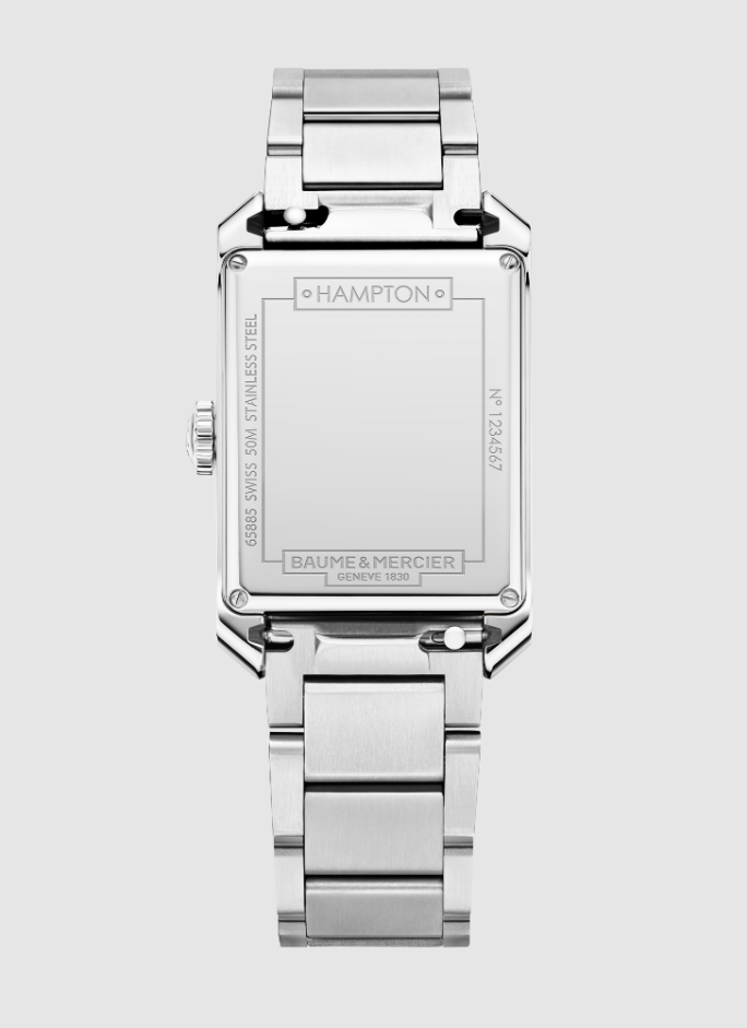 Hampton 10754 Watch for men | Check Prices on Baume & Mercier Back