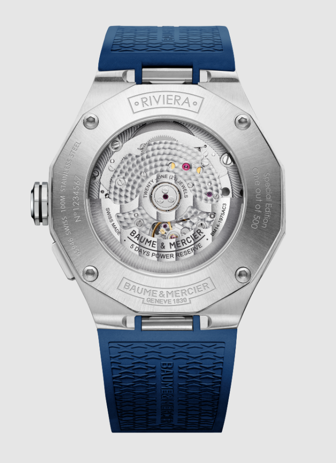 Riviera 10761 Watch for men | Check Prices on Baume & Mercier Back