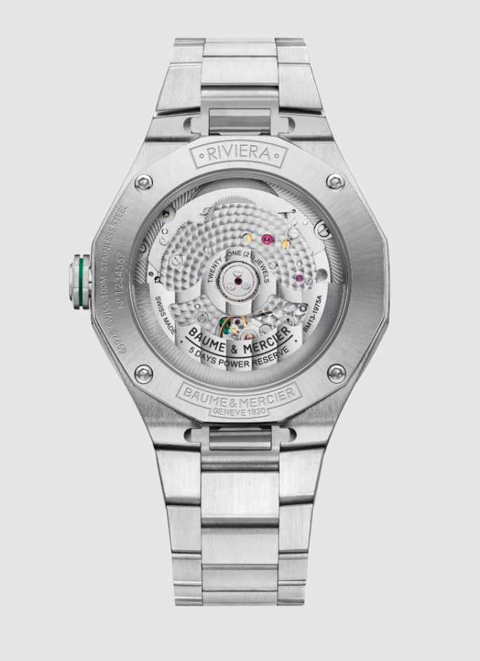 Riviera 10770 Watch for men | Check Prices on Baume & Mercier Back