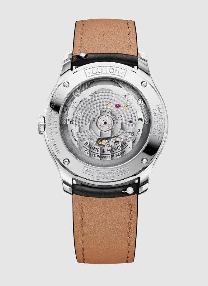Clifton 10778 Watch for men | Check Prices on Baume & Mercier Back