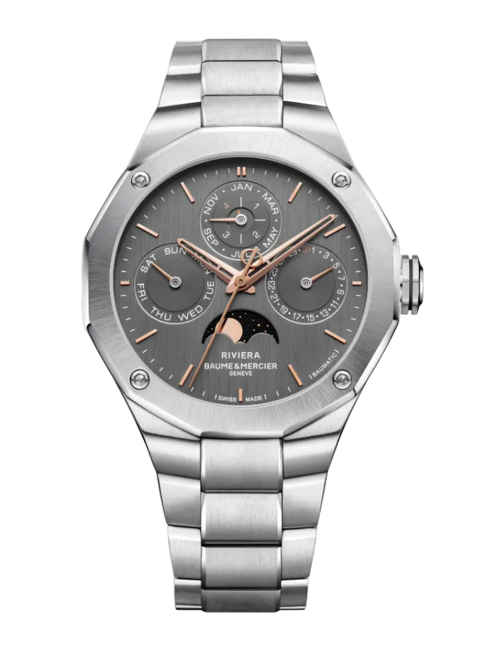 Riviera 10786 Watch for men | Check Prices on Baume & Mercier Front