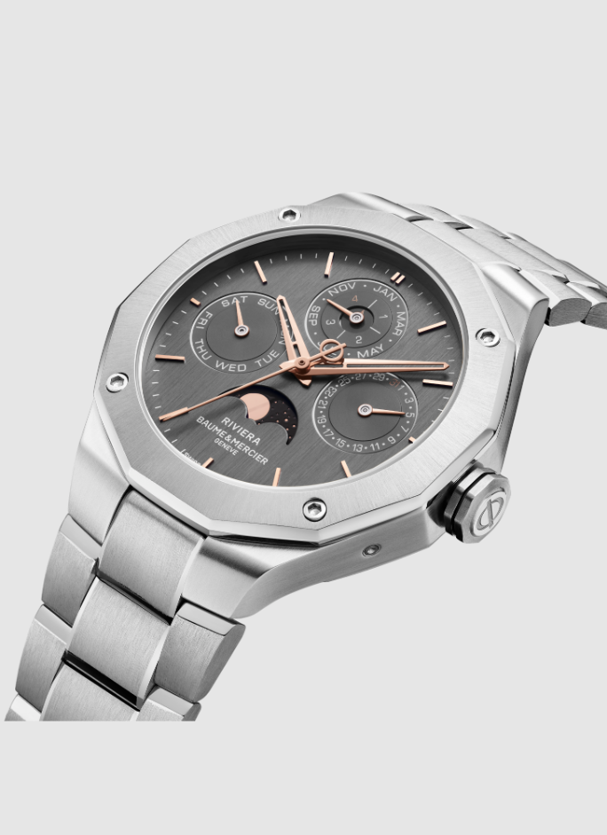 Riviera 10786 Watch for men | Check Prices on Baume & Mercier High Angle