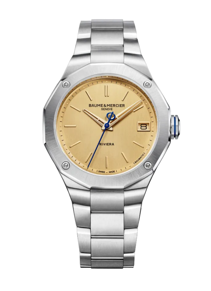 Riviera 10822 Watch for men | Check Prices on Baume & Mercier Front