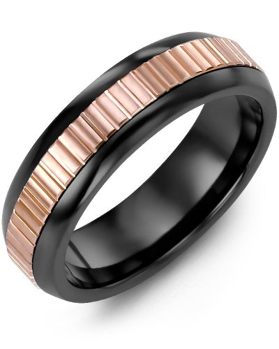 MADANI MEN'S & WOMEN'S ETERNITY ACCENTS WEDDING BAND MFR610JP MFR610JP