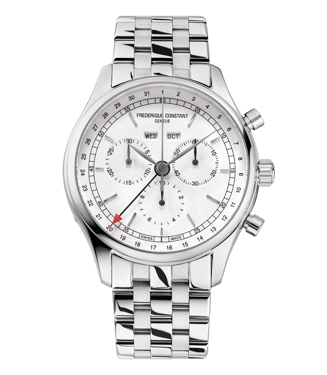 Frederique Constant Quartz Chronograph Triple Calendar FC-296SW5B6B