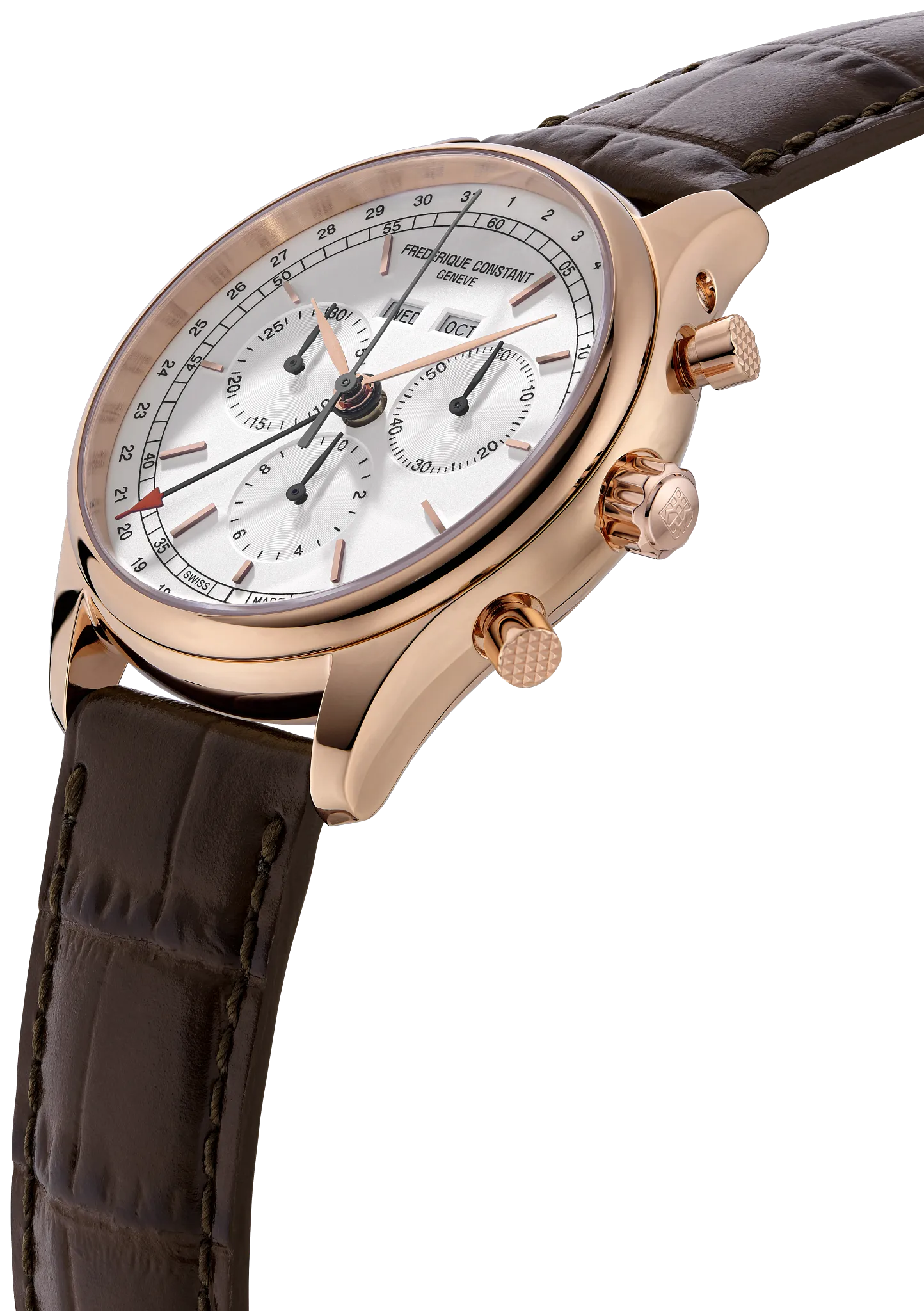 Frederique Constant Quartz Chronograph Triple Calendar FC-296SW5B4