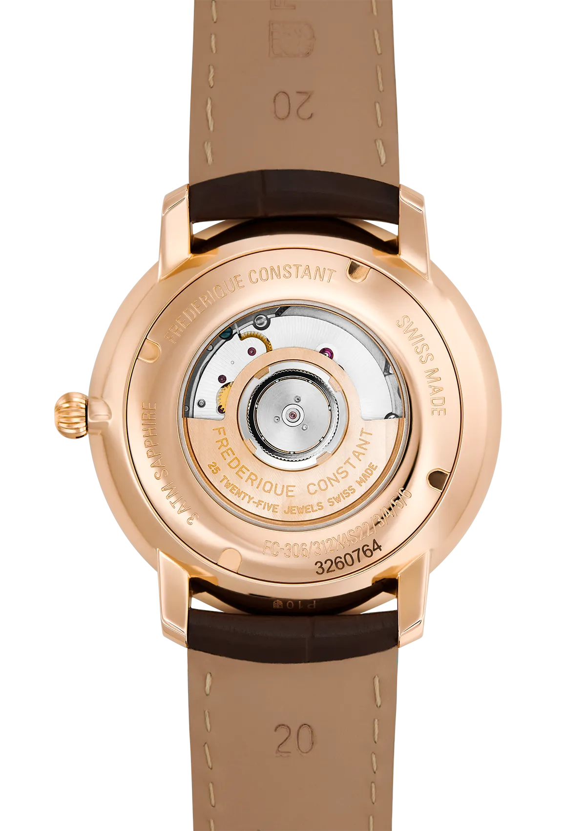 Frederique Constant Slimline Heart Beat Automatic FC-312V4S4