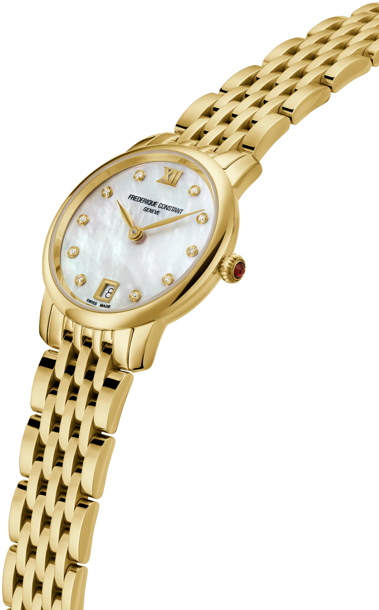 Frederique Constant Slimline Ladies FC-220MPWD1S25B