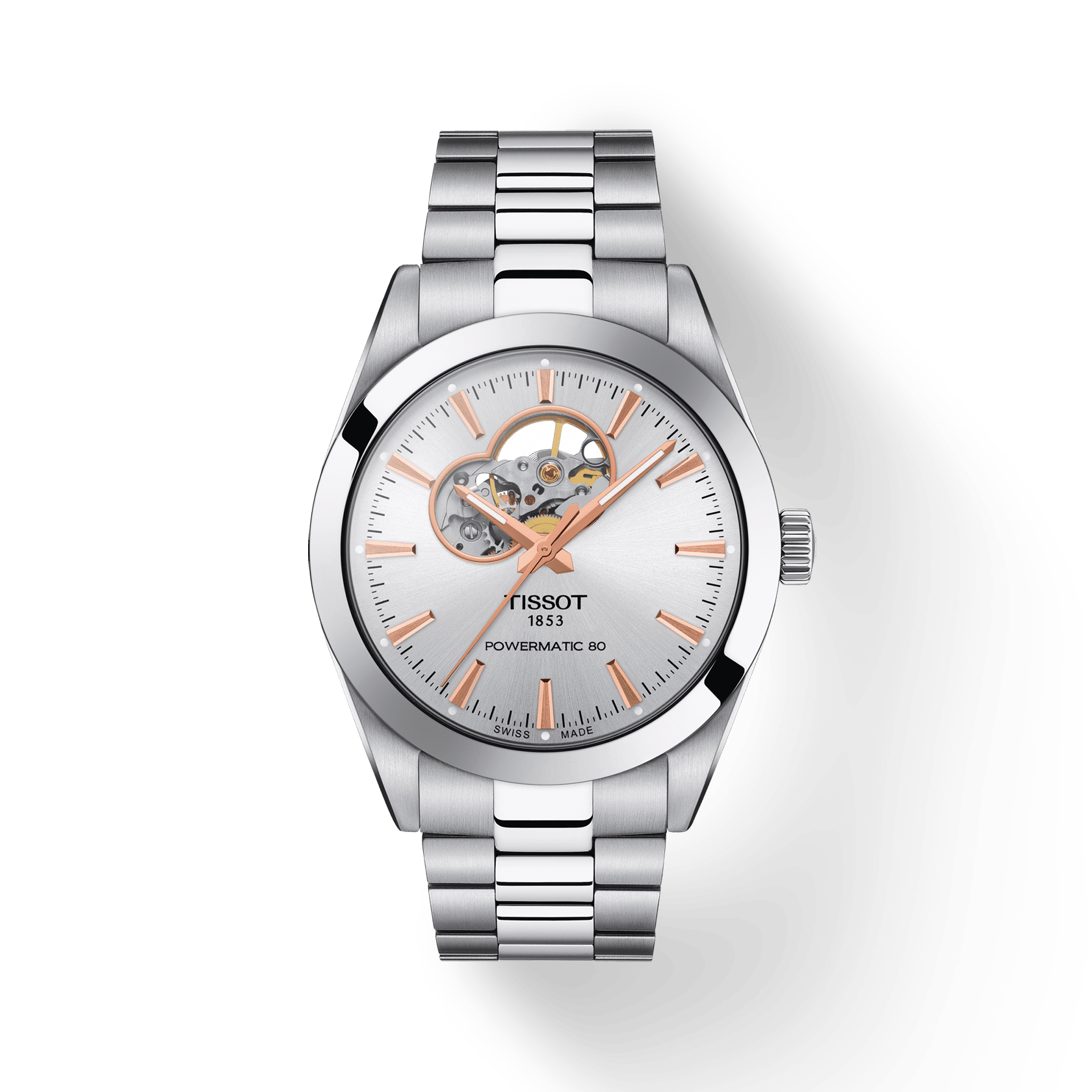 Tissot Gentleman Powermatic 80 Open Heart T1274071103101