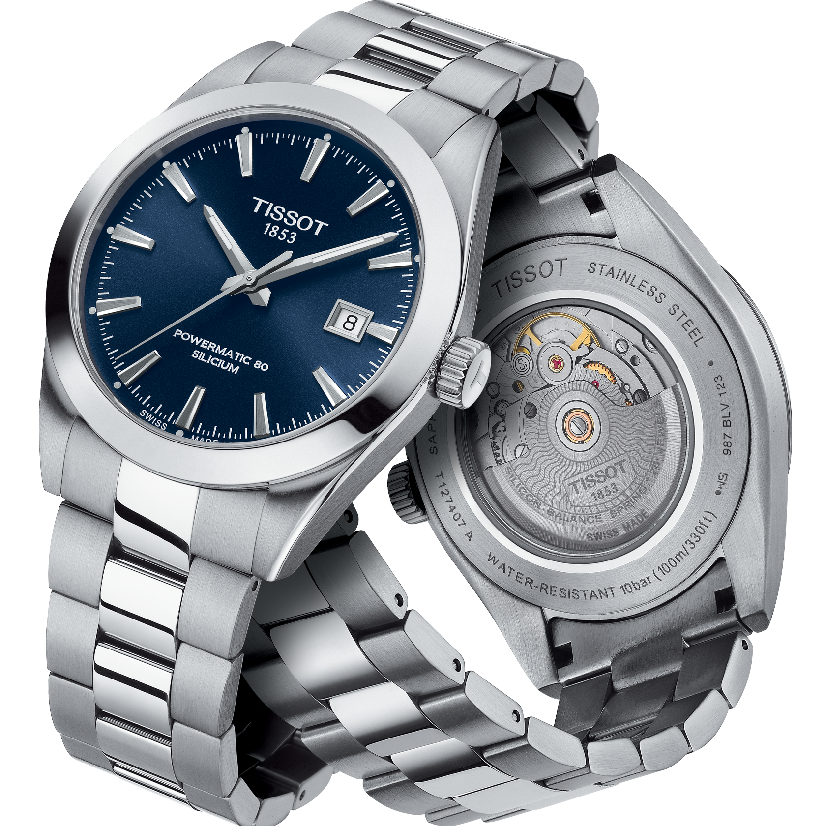 Tissot Gentleman Powermatic 80 Silicium T1274071104100