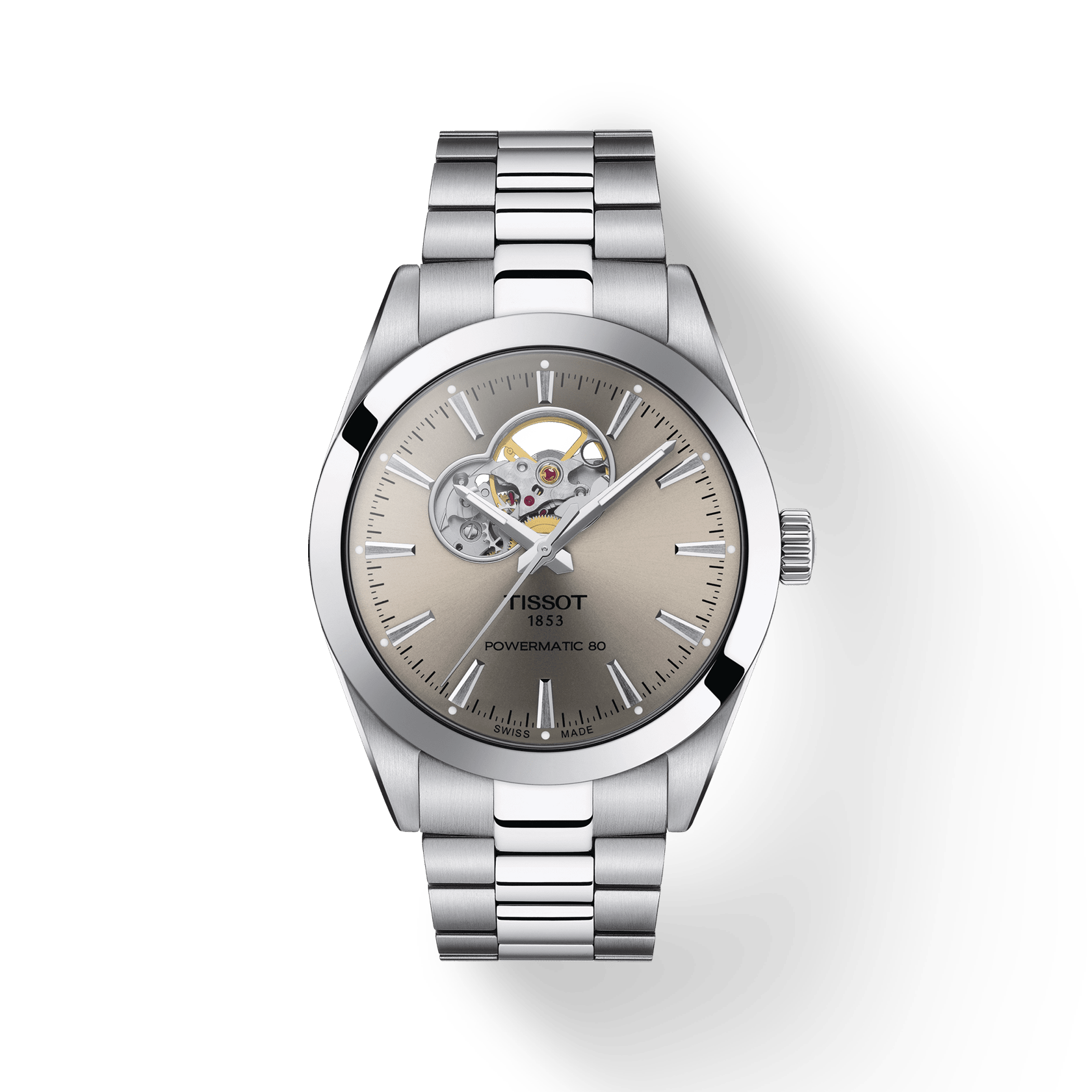 Tissot Gentleman Powermatic 80 Open Heart T1274071108100