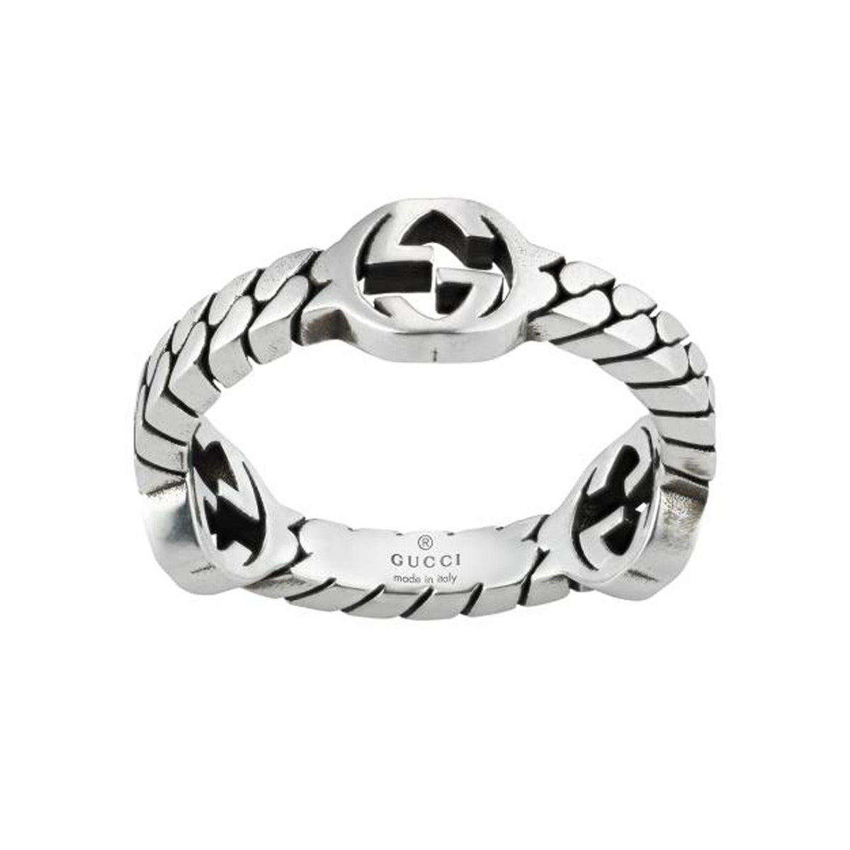 GUCCI Interlocking G Ring YBC661523001