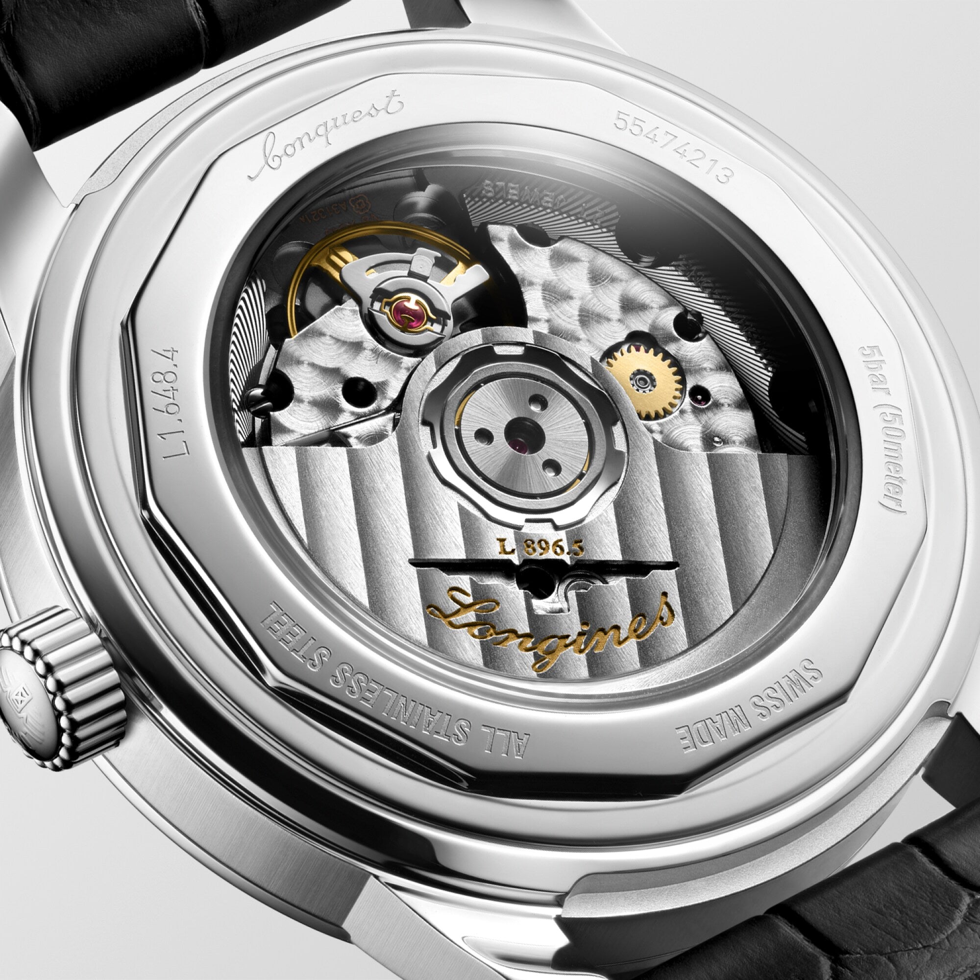 Conquest Heritage Central Power Reserve Automatic watch L1.648.4.78.2