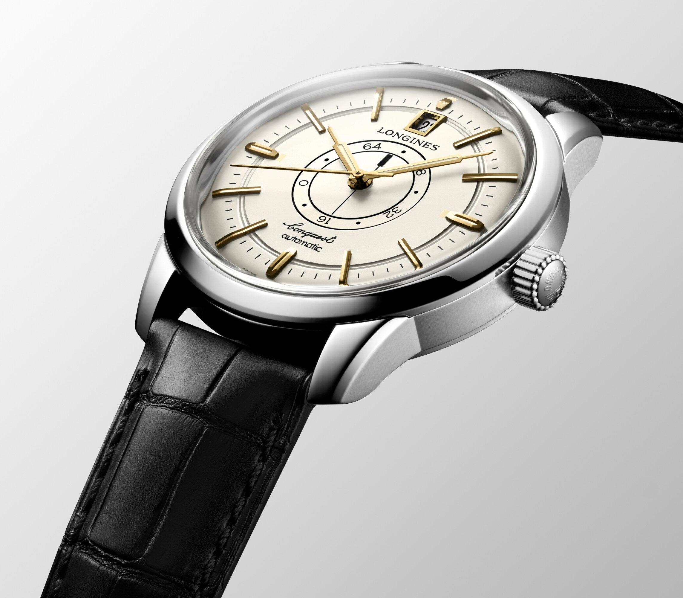 Conquest Heritage Central Power Reserve Automatic watch L1.648.4.78.2