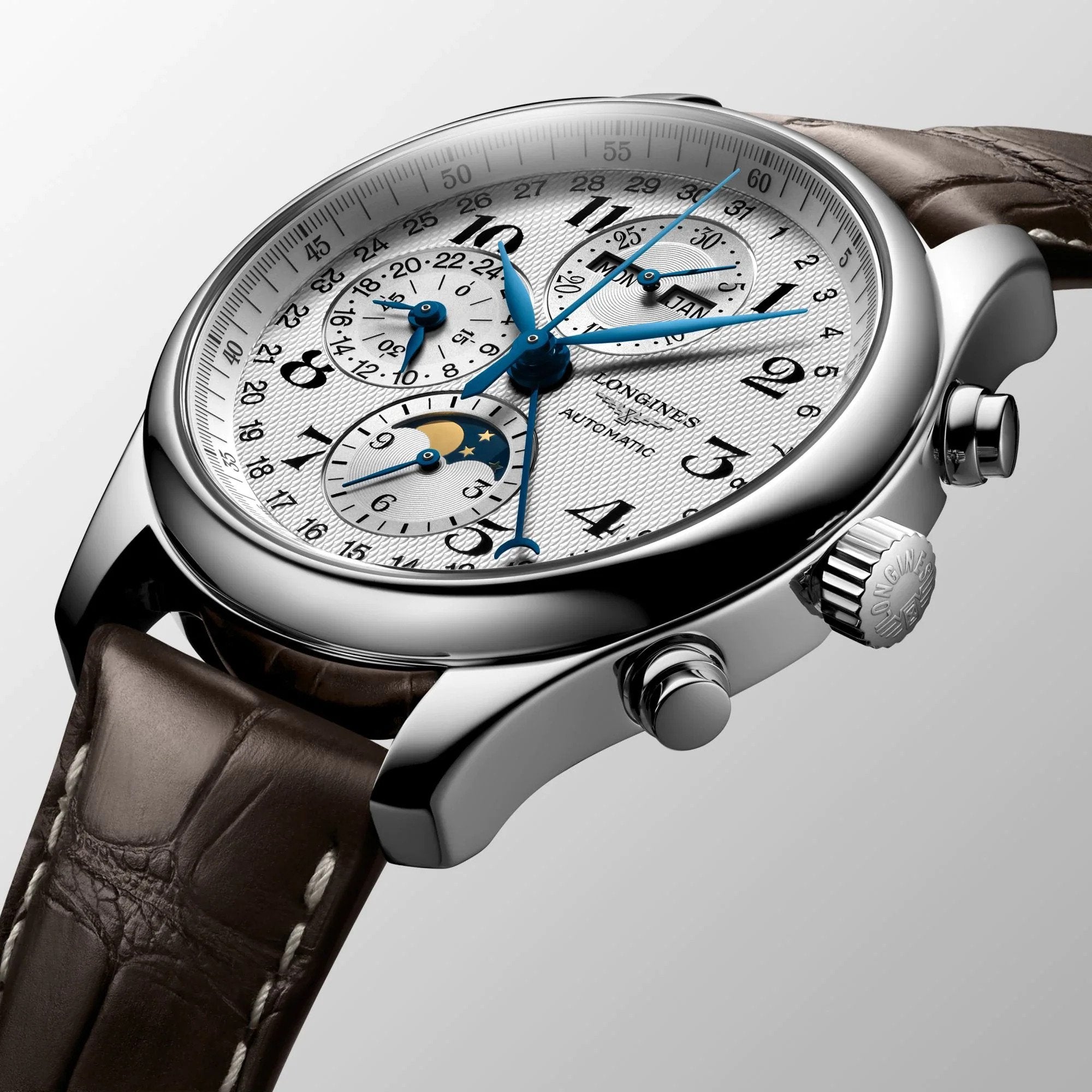 Longines Master Collection 42mm Chronograph With Moon Phase L27734783