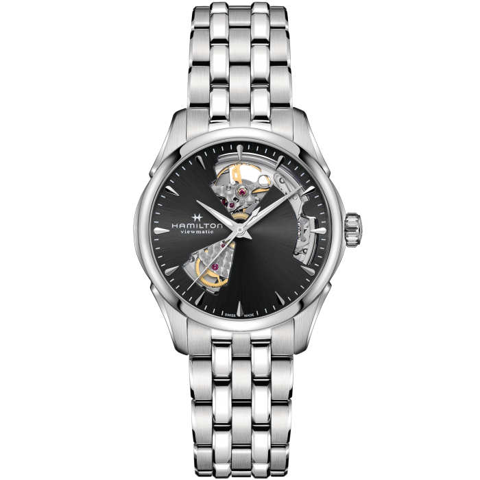 HAMILTON JAZZMASTER OPEN HEART LADY AUTO H32215130