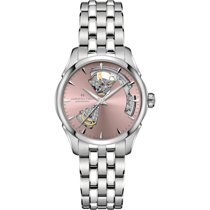 HAMILTON JAZZMASTER OPEN HEART LADY AUTO H32215170