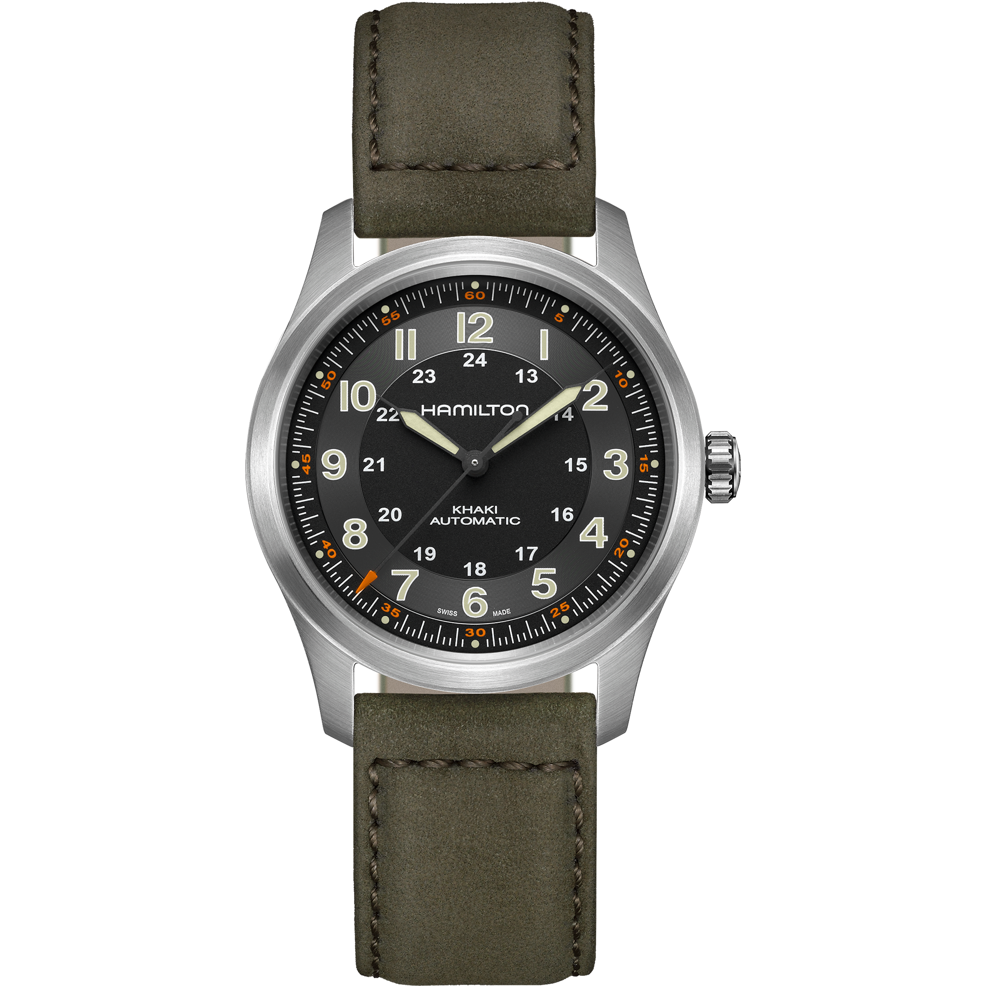 HAMILTON Khaki Field Titanium Auto 38mm Titanium case  H70205830