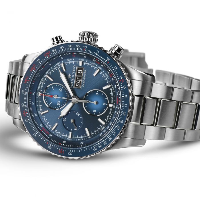 HAMILTON - KHAKI AVIATION CONVERTER AUTO CHRONO H76746140