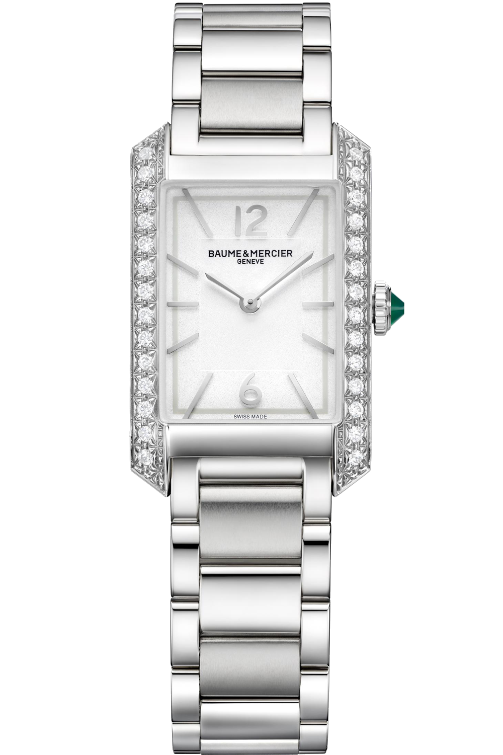 Hampton 10631
Quartz Watch, Diamond-Set - 35 x 22 mm