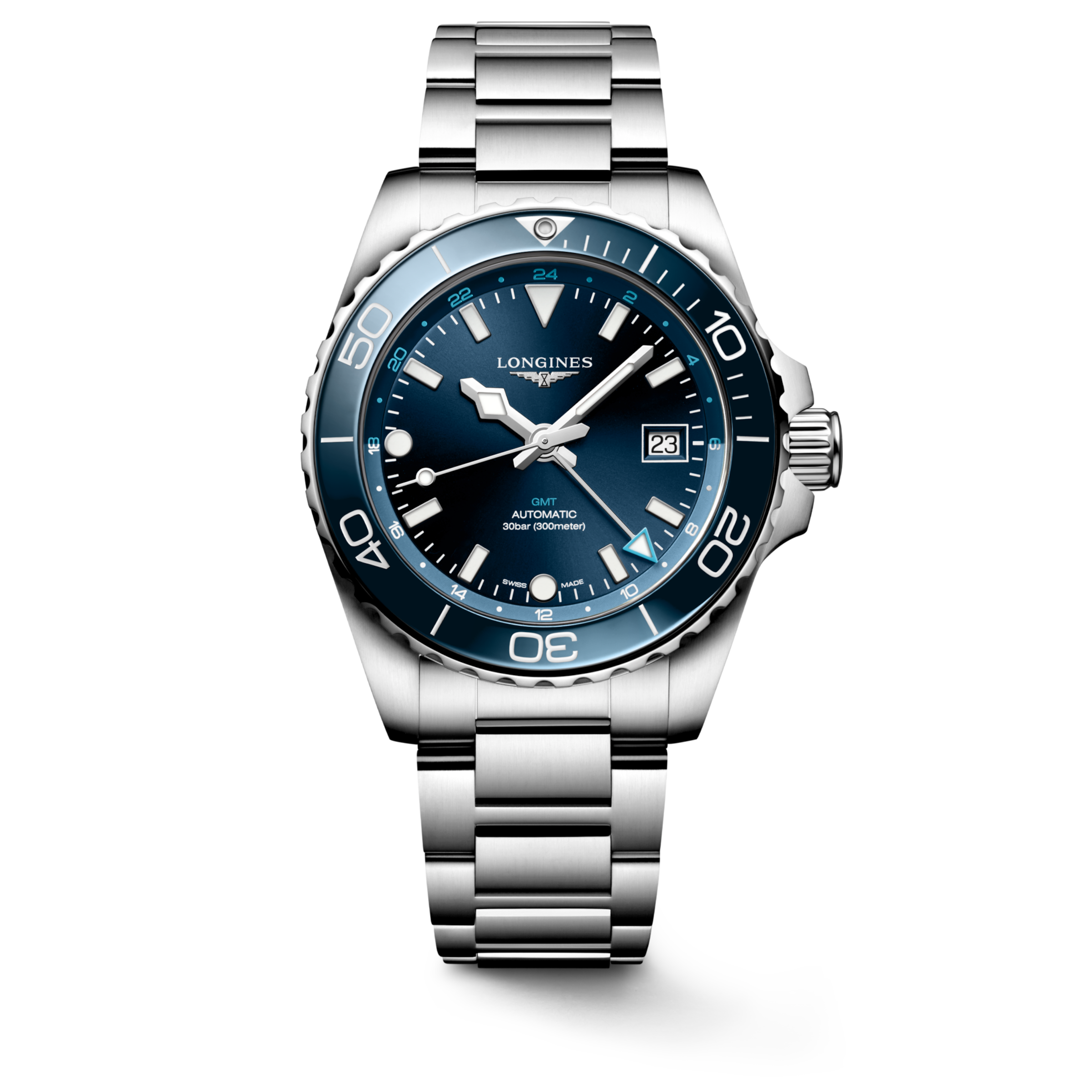 Longines Hydroconquest GMT L3.790.4.06.6
