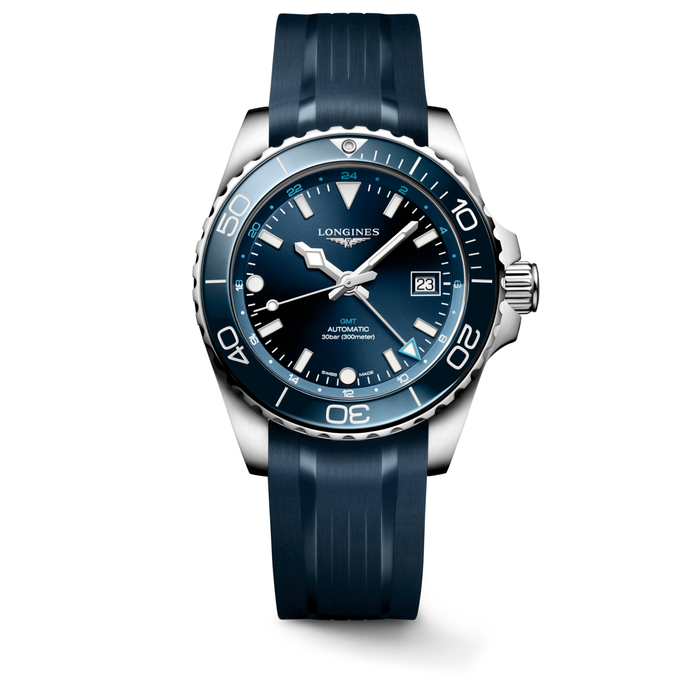 Longines Hydroconquest GMT L3.790.4.06.6