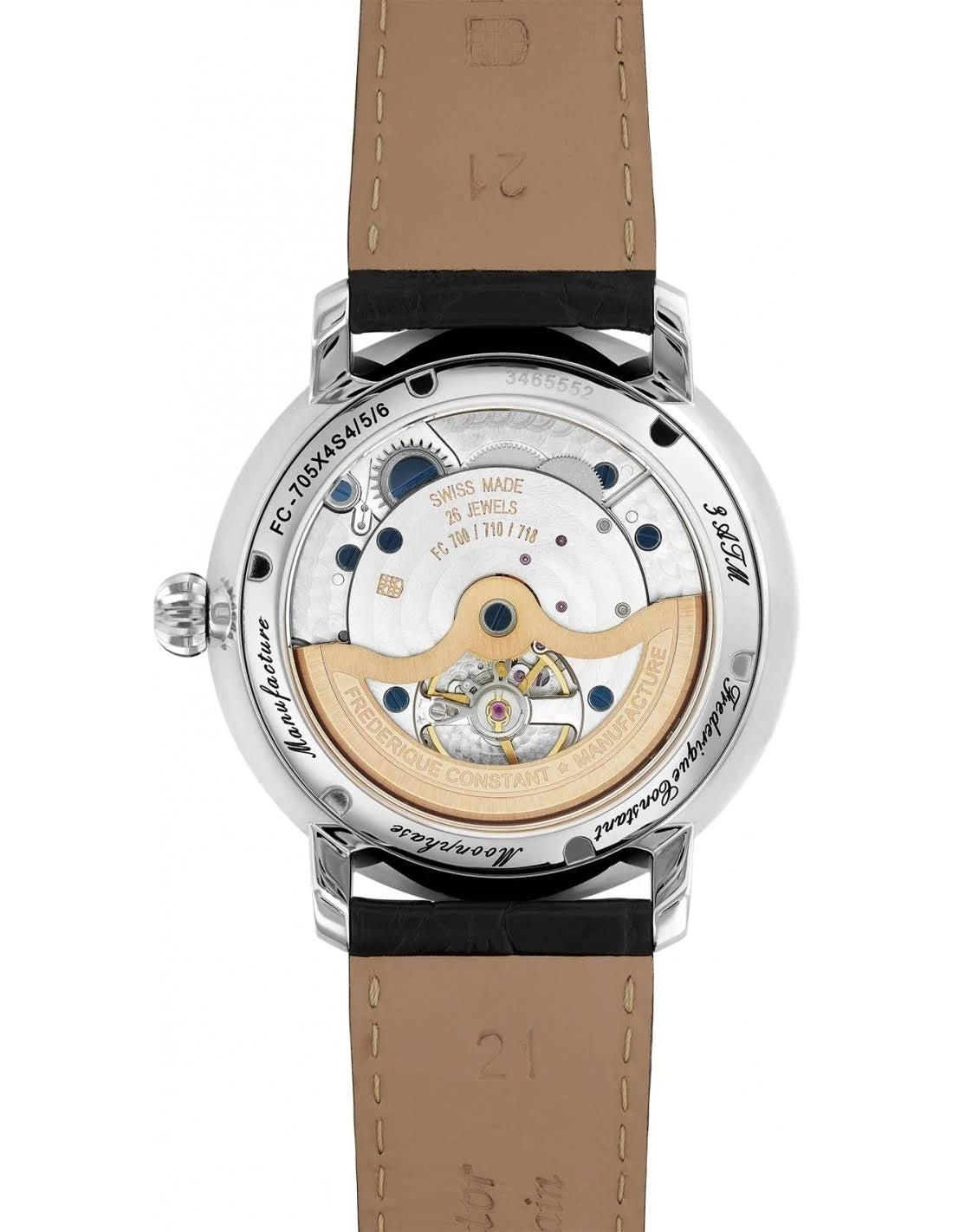 FREDERIQUE CONSTANT SLIMLINE MOONPHASE MANUFACTURE FC-705N4S6